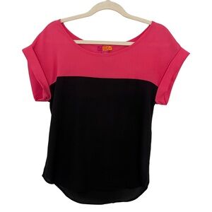 Chic Colorblock Top – Size Small